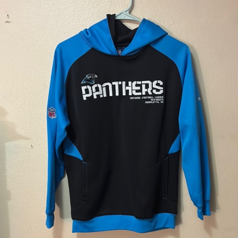 Panthers Black and Blue Hoodie